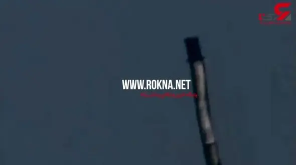 لحظه بازگشت موشک فضانورد به زمین + فیلم 