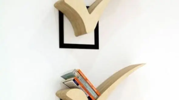 قفسه‌های خلاق و منحصر به فرد کتاب +تصاویر