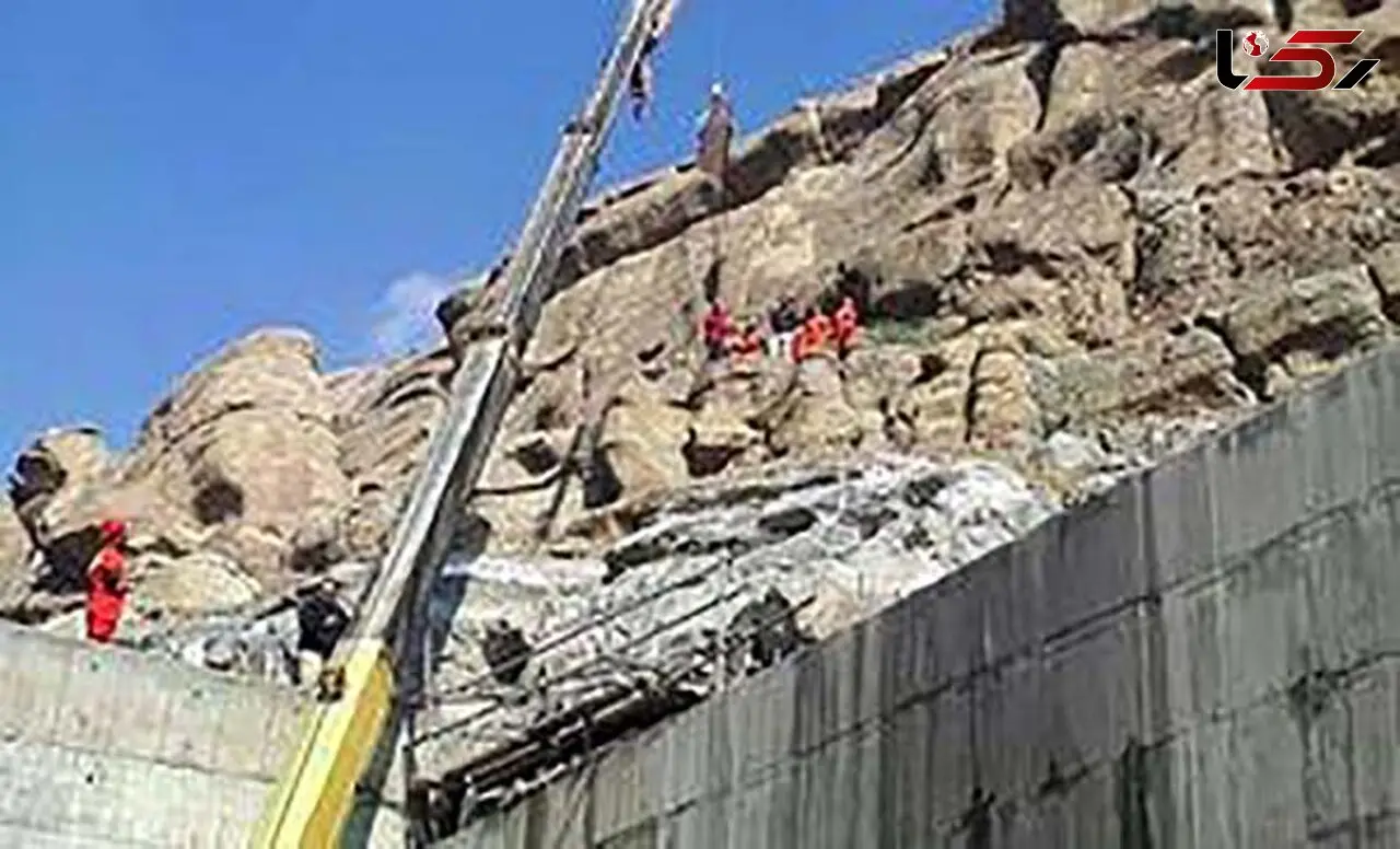 سقوط کارگر جوان در میبد