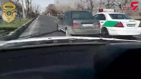 این مرد پلید از ترس تهران را به هم ریخت! /فیلم لحظات دلهره آور تعقیب و گریز پلیسی + جزییات