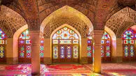 جادوی شیشه‌ های رنگی مسجد نصیرالملک شیراز / فیلم و عکس