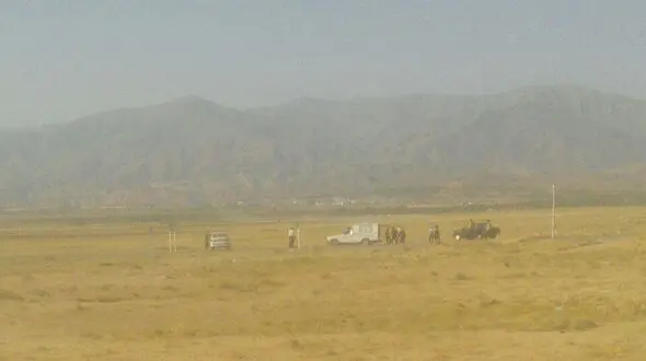جسد پتو پیچ مردی در حاشیه نیشابور کشف شد + عکس 