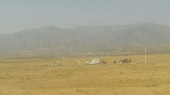 جسد پتو پیچ مردی در حاشیه نیشابور کشف شد + عکس 