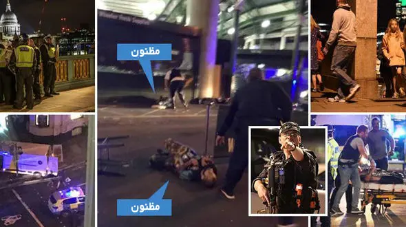 وقوع 3 حمله تروریستی در لندن/ 7 نفر کشته شدند / تشکیل جلسه کابینه امنیتی +فیلم و تصاویر