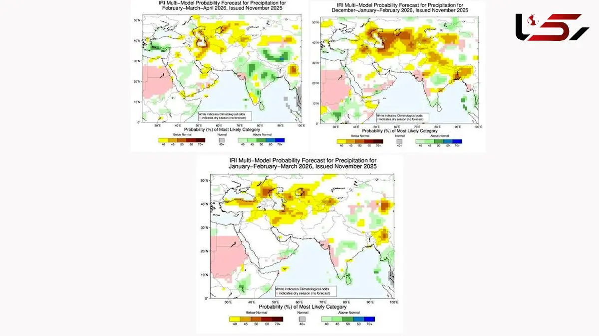 زمستانِ کم باران؛ کشوری که هر روز تشنه‌تر می‌شود/ بهار سال آینده ممکن است خطرناک‌ترین فصل برای منابع آبی کشور باشد