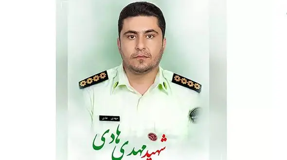 فیلم تشییع پیکر سروان شهید هادی در زنجان