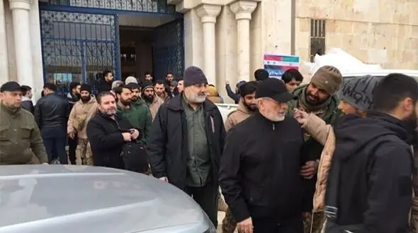 دومین سفر سردار قاآنی به مناطق زلزله زده شمال غرب سوریه