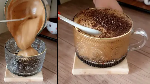 ببینید / اگه عاشق قهوه هستید این دسر برای شماست + فیلم 