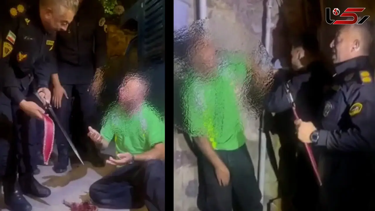 فیلم از قداره کش های خط حطی پارک های تبریز که زنان و کودکان را می ترسانند / سرهنگ پلیس مشهور تبریز سراغ شان رفت