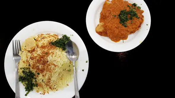 ماهی دو پیازه هندی با فیله و گشنیز+دستور پخت