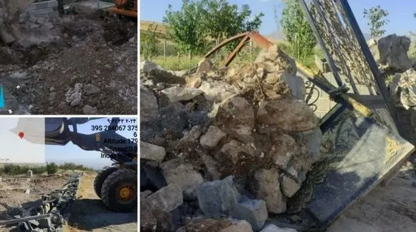 رفع تصرف بیش از ۱۰ هزار مترمربع اراضی کشاورزی در بروجرد