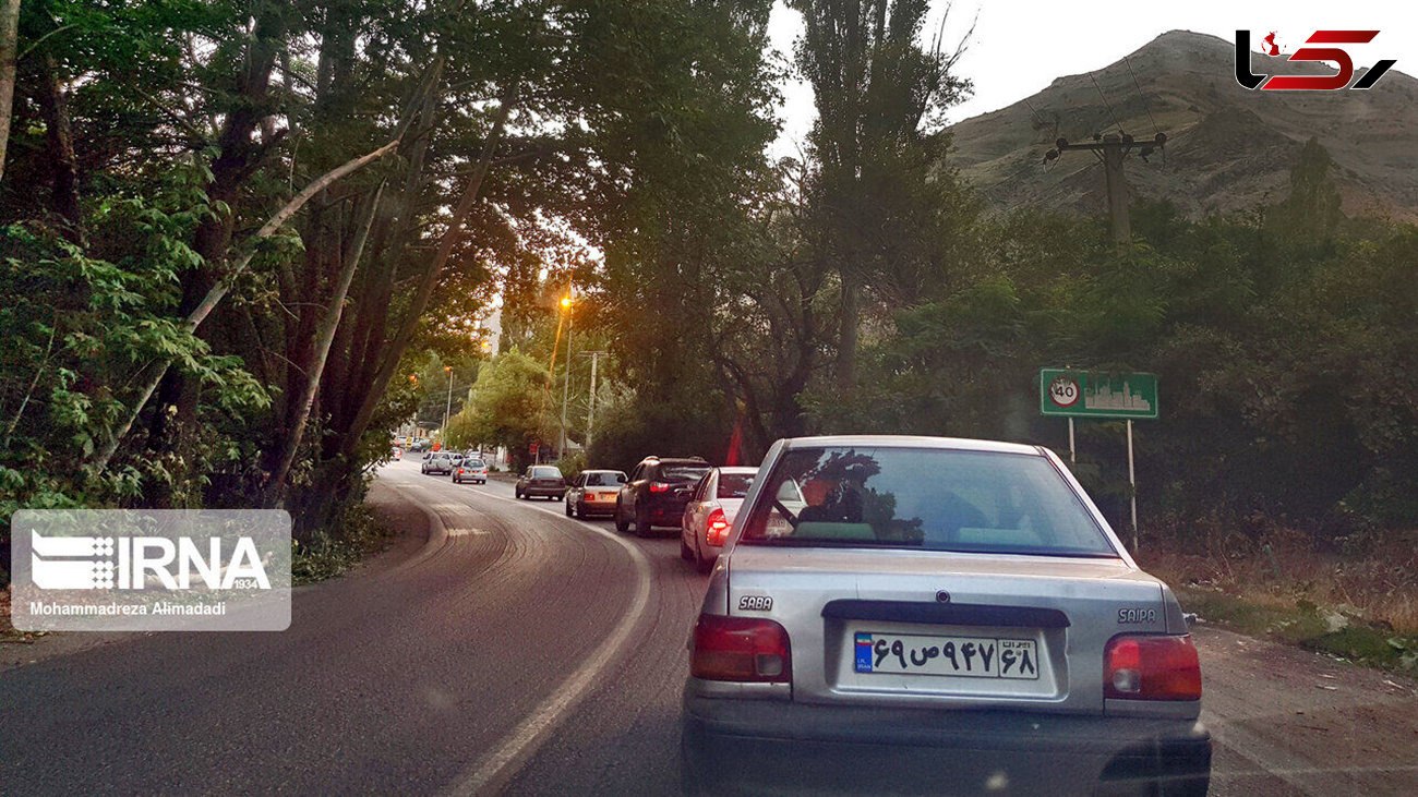 ترافیک سنگین در جاده های هراز، کندوان و فیروزکوه  / جمعه جاده ها یکطرفه می شود