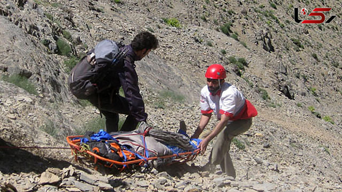 سقوط مرگبار پسر جوان از کوه نخودچال 