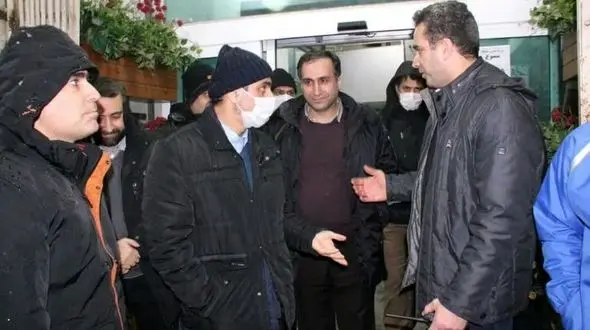 گزارش تصویری از حضور میدانی شهردار رشت در پی بارش برف 