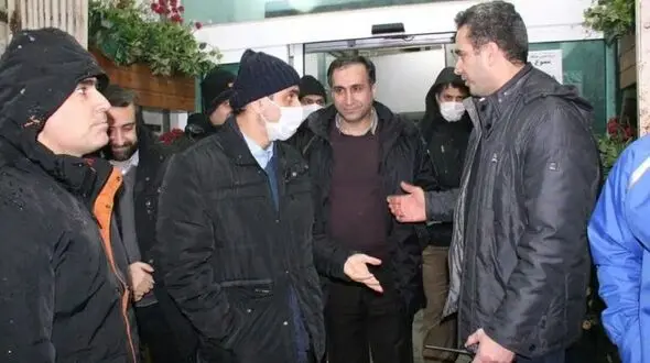 گزارش تصویری از حضور میدانی شهردار رشت در پی بارش برف 