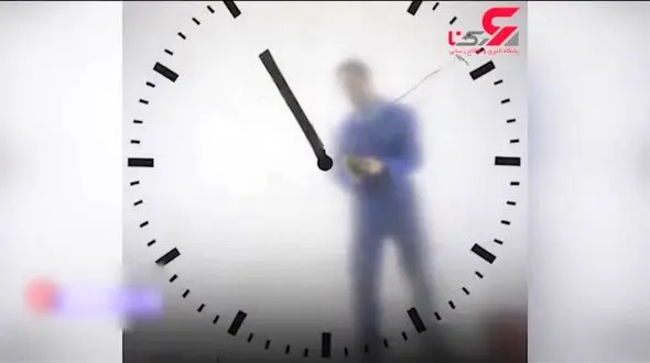 ساعتی عجیب در فرودگاه که نظر همه را به خود جلب کرده است +فیلم