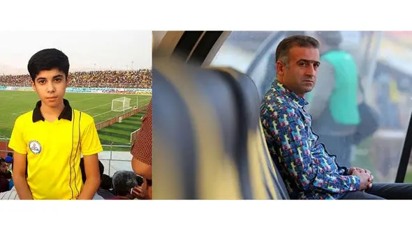 گزارش اختصاصی رکنا از هوادار 13 ساله تیم فوتبال پارس جنوبی جم که تلفن همراه اش را برای بدهی باشگاه به حراج گذاشت+ تصویر