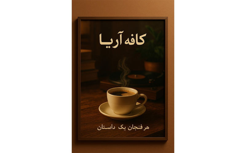 ساخت پوستر کافی‌ شاپ با chatgpt