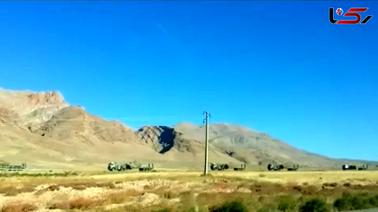 استقرار یگان‌های زرهی سپاه‌ پاسداران در مناطق مرزی آذربایجان+ فیلم