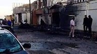 به آتش کشیدن سفارت امارات در طرابلس + عکس
