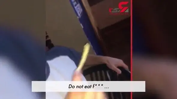 حرکت چندش آور مرد مورچه خوار + فیلم