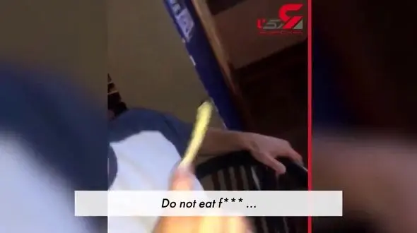 حرکت چندش آور مرد مورچه خوار + فیلم