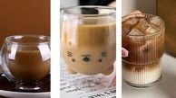 لذت نوشیدن قهوه با 15 مدل لیوان شیشه‌ ای شیک و زیبا