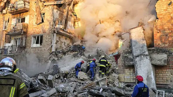 فیلم و عکس های دیده نشده از حمله روسیه به کی یف / اوکراین در شوک فرو رفت 