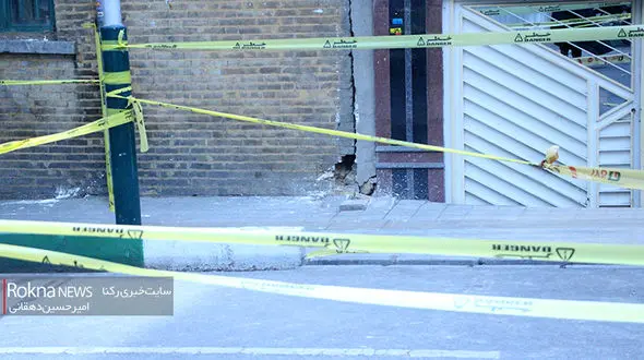 نشست یک مسجد و ساختمان در مرکز پایتخت / هیچکس به داد ما نمی رسد! + تصویر