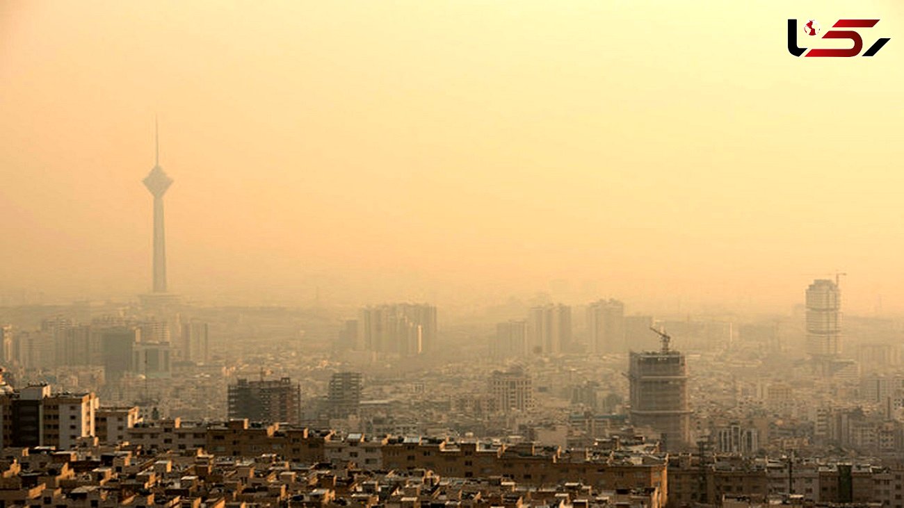 ترکیب آلاینده ازن با گرد و خاک در آسمان تهران 