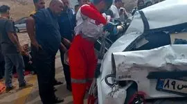 تصادف زنجیره‌ای خونین در سبزوار یک کشته و 2 مصدوم برجای گذاشت