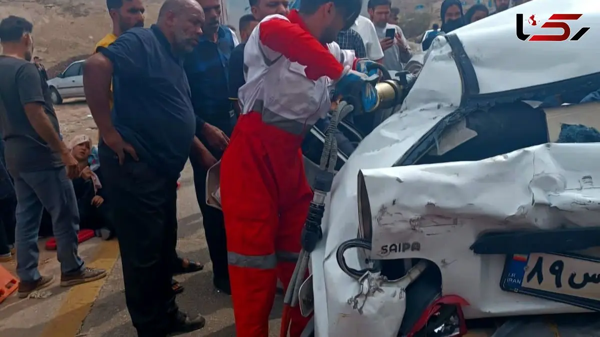 تصادف زنجیره‌ای خونین در سبزوار یک کشته و 2 مصدوم برجای گذاشت