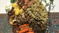 طرز تهیه سبزی پلو سمنانی + فیلم