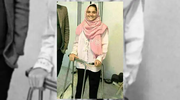 آخرین عکس از هانیه دختر فداکار سرپل ذهاب هنگام زلزله