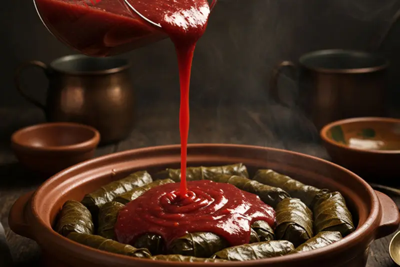 آماده_سازی سس دلمه