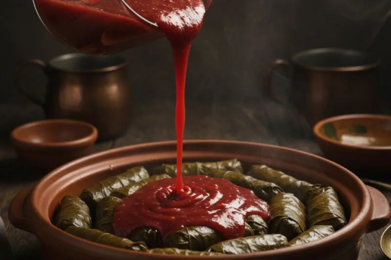 آماده_سازی سس دلمه