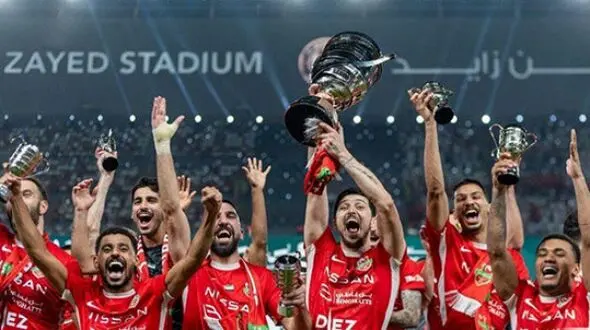 فیلم رقص و شعار سردار آزمون در دومین جشن قهرمانی الاهلی!
