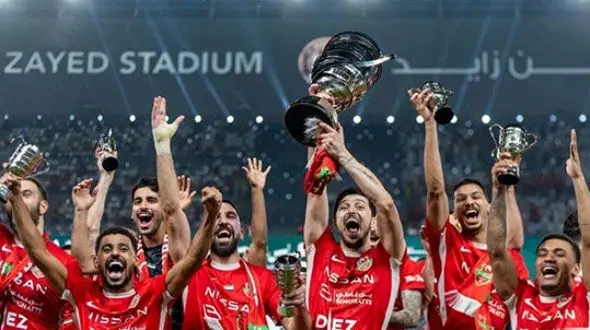 فیلم رقص و شعار سردار آزمون در دومین جشن قهرمانی الاهلی!