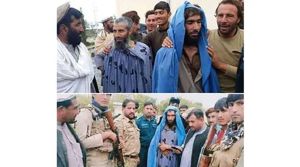 دستگیری 4 داعشی با لباس زنانه +عکس