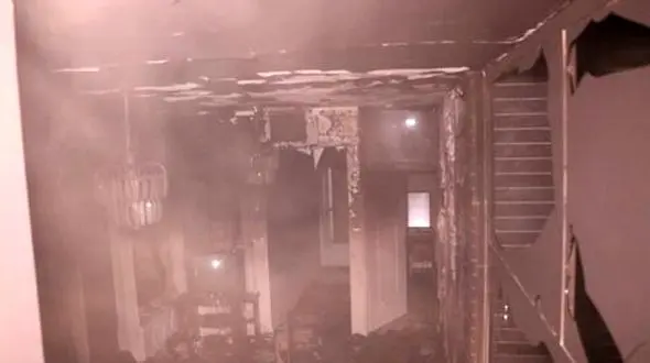  زنده زنده سوختن یک کرجی در انفجار وحشتناک