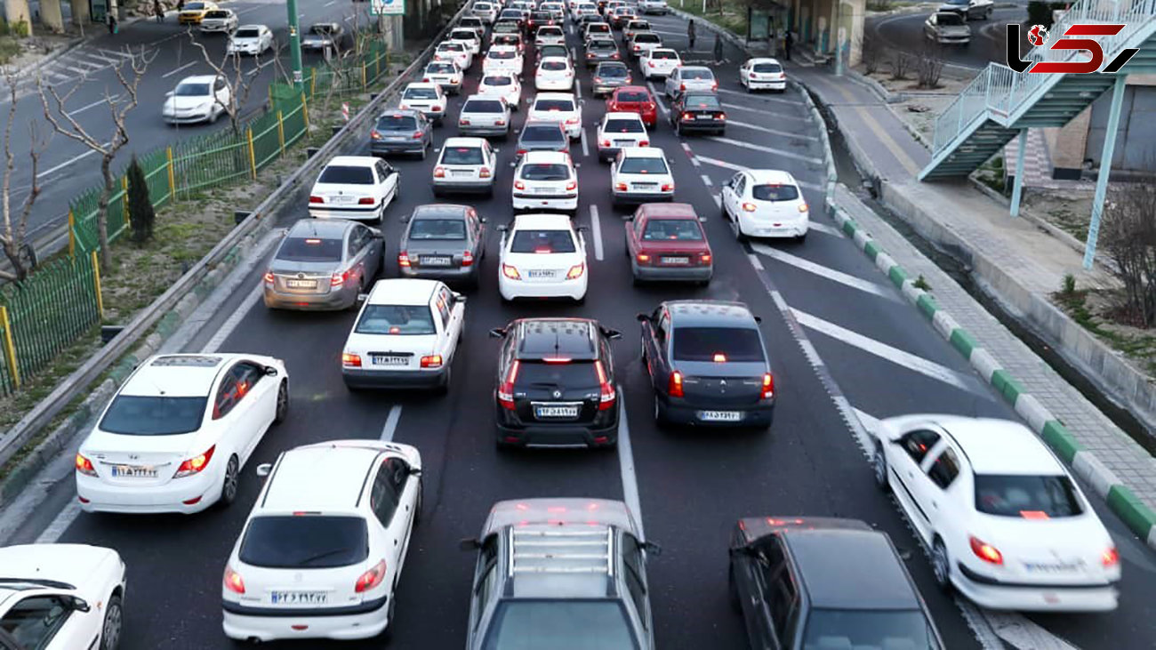 وضعیت ترافیکی معابر بزرگراهی و اصلی تهران / امروز یک‌شنبه  پنجم بهمن ماه 1399 