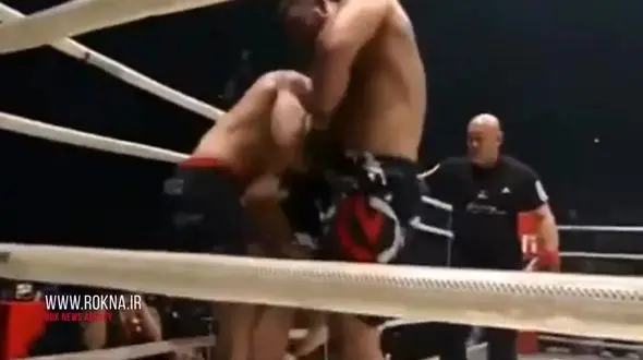 امیرعلی اکبری در فینال مسابقات MMA ژاپن شکست خورد+فیلم دو مسابقه  آخر 