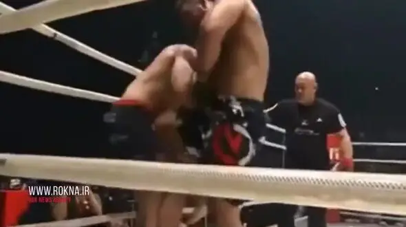 امیرعلی اکبری در فینال مسابقات MMA ژاپن شکست خورد+فیلم دو مسابقه  آخر 