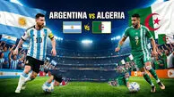 فیلم خلاصه بازی و گل های آرژانتین 3 - الجزایر 0