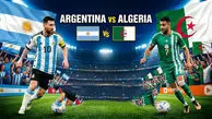 فیلم خلاصه بازی و گل های آرژانتین 3 - الجزایر 0