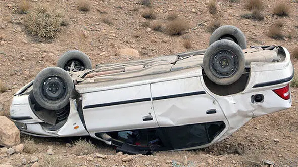 7 کشته و زخمی در واژگونی خودرو در جاده زنجان به تبریز