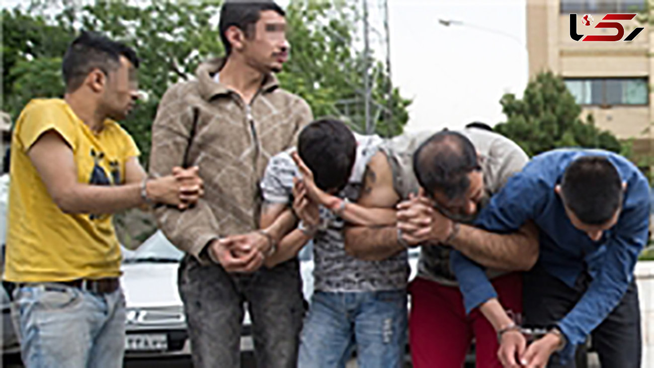 دستگیری زورگیران حرفه‌ای در خیابان های تهران