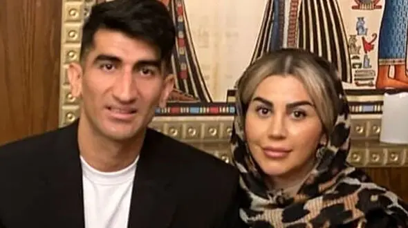 اکرم بانو و علیرضا بیرانوند روی قایق تفریحی  ! / گردش های لاکچری آقای دروازه بان !
