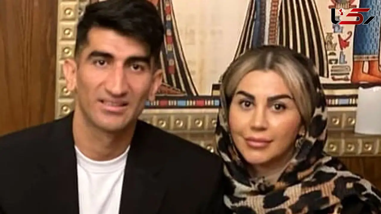 اکرم بانو و علیرضا بیرانوند روی قایق تفریحی  ! / گردش های لاکچری آقای دروازه بان !