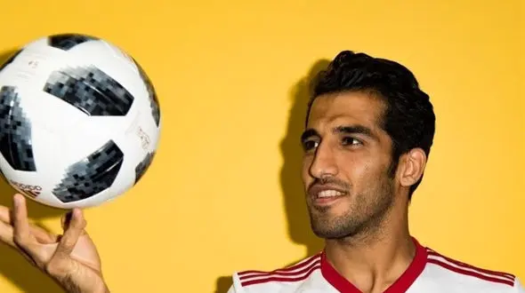 جمله لری وحید امیری به بیرانوند  هنگام پنالتی زدن رونالدو 